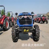 動力強勁四驅農(nóng)用拖拉機四輪拖拉機后輸出旋耕犁地機東方紅動力